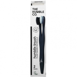 The Humble Co., Humble Brush, Зубная щетка, для чувствительной кожи, 2 шт. В упаковке