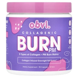 Obvi, Collagenic Burn PM, 90 капсул