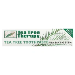 Tea Tree Therapy, Зубная паста с экстрактом чайного дерева и содой, 5 унций (142 г)