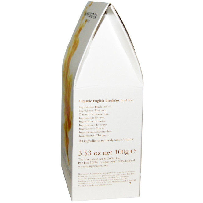 Hampstead Tea, English Breakfast, 3.53 oz