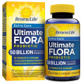 Renew Life, Ultimate Flora, Extra Care Probiotic, 50 Billion Live Cultures , 30 Vegetable Capsules