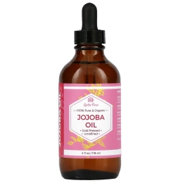 Leven Rose, 100% чистое и органическое масло жожоба, 4 унции (118 мл)