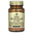 ZINC Picolinate Solgar Цинк пиколинат, 100 таблеток