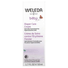 Weleda, Крем для ухода за кожей после памперсов, 1,7 унций (50 мл)