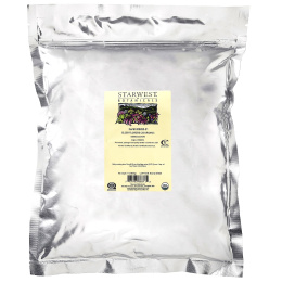 Starwest Botanicals, органические цветки бузины, нарезанные и просеянные, 453,6 г (1 фунт)