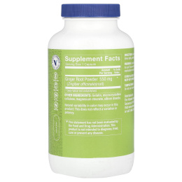 The Vitamin Shoppe, Корень имбиря, 550 мг, 300 капсул