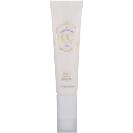 Etude, Корректирующий и ухаживающий CC крем с SPF 30/PA++, Шелковистый, 1,23 унц. (35 г)