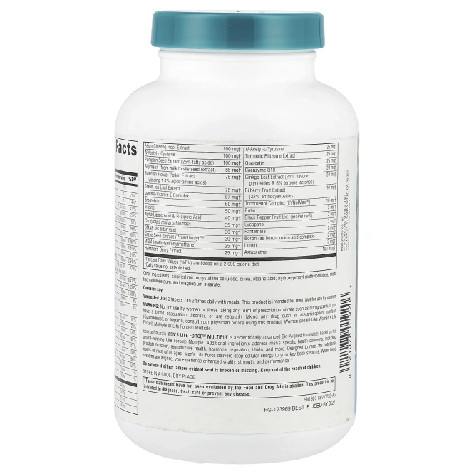 Source Naturals, Мужская жизненная сила, 180 таблеток