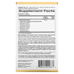 Пробиотики LactoBif California Gold Nutrition, 5 млрд КОЕ, 60 овощных капсул