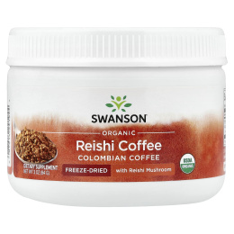Swanson, Органический кофе рейши, колумбийский, 84 г (3 унции)