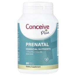 Conceive Plus, комплекс для беременных, 60 веганских капсул