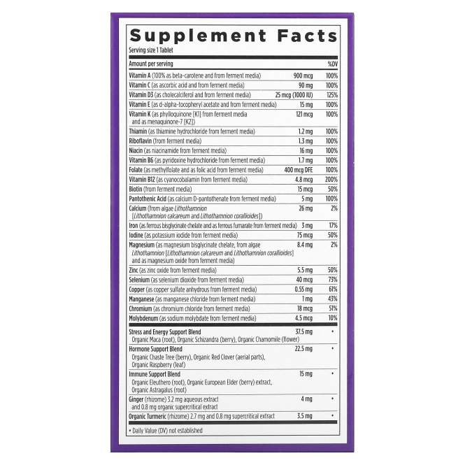 New Chapter Мультивитамины для каждой женщин, 48 таблеток