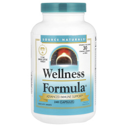 Source Naturals, Wellness Formula, улучшенная поддержка иммунитета, 240 капсул