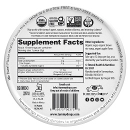 Tummydrops, органическое осеннее яблоко и имбирь, 18 капель