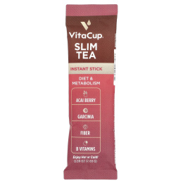 VitaCup, Slim Instant Tea, чай улун премиум-класса, 24 шт. На одну порцию, по 2,65 г (0,09 унции)