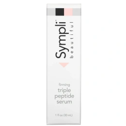 Sympli Beautiful, укрепляющая сыворотка с тремя пептидами, 30 мл (1 жидк. унция)