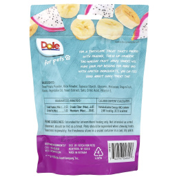 Dole for Pets, Jerky Bites, со вкусом банана и питайи, 170 г (6 унций)