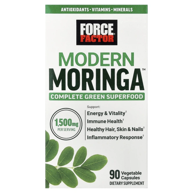 Force Factor, Modern Moringa™, 90 растительных капсул