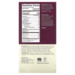 Teeccino, Жареный травяной чай, Java, без кофеина, 25 чайных пакетиков, 150 г (5,3 унции)