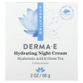 Derma E, Увлажняющий ночной крем, 2 унции (56 г)