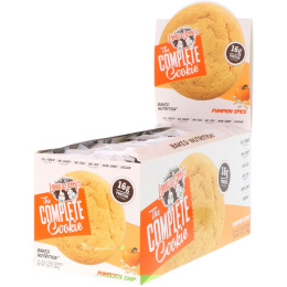 Lenny & Larry's, Цельное печенье, тыква и специи, 12 печений, по 4 унции (113 г) каждое