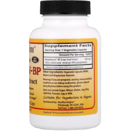 Healthy Origins, Экстракт виноградных косточек MegaNatural-BP, 300 мг, 60 вегетарианских капсул