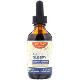 Bioray Inc., Get Sleepy, Помощь расслаблению и сну, 2 ж. унц.(60 мл)