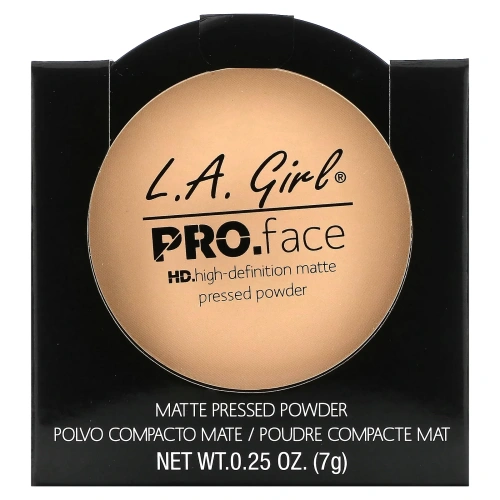L.A. Girl, Компактная пудра для лица Pro Face HD, матирующая, оттенок Classic Ivory, 7 г