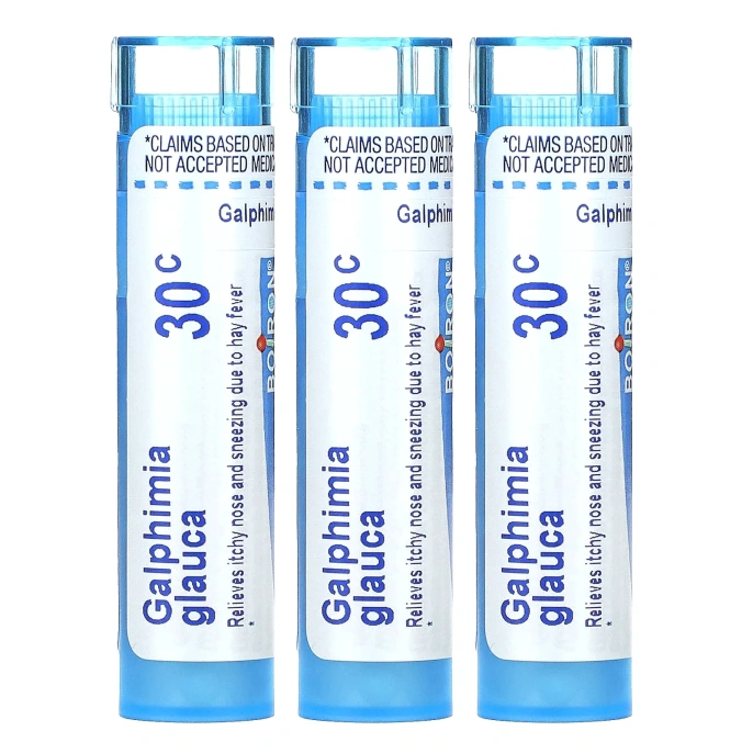 Boiron, Galphimia Meltaway, гранулы, 3 тюбика, 80 гранул в каждом