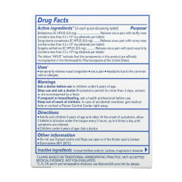 Boiron, SinusCalm без запаха 60 таблеток