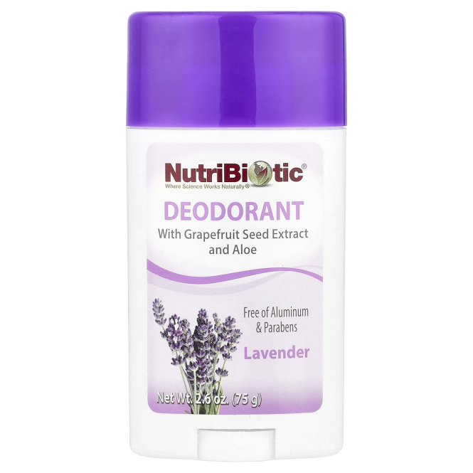 NutriBiotic, Дезодорант, лаванда, 75 г (2,6 унции)