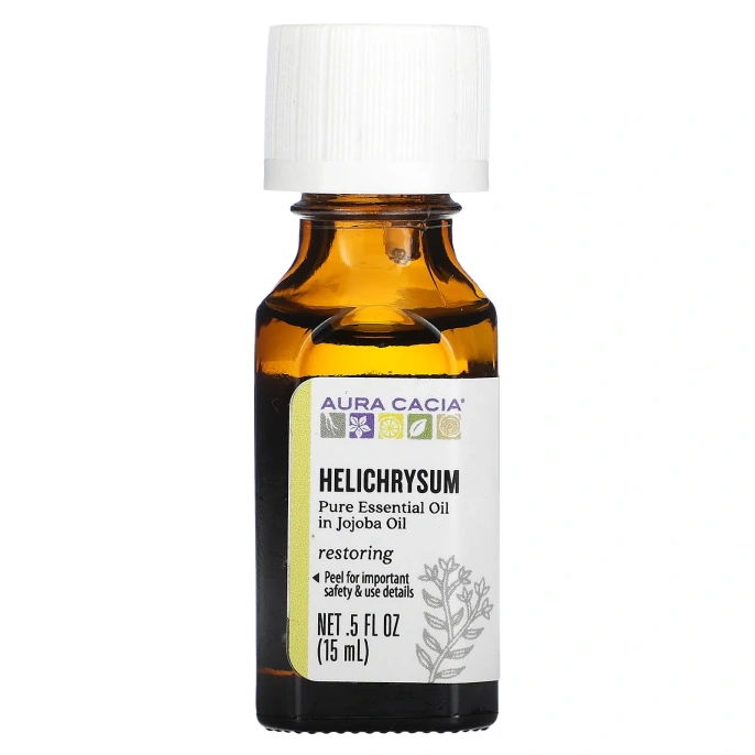 Aura Cacia, Бессмертник, восстановление, 0,5 жидких унций (15 мл)
