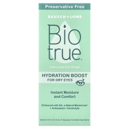 Biotrue, глазные капли для увлажнения, при сухости глаз, 10 мл (0,33 жидк. унции)