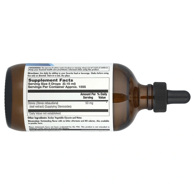 KAL, Sure Stevia™, экстракт стевии, 236,6 мл (8 жидк. унций)