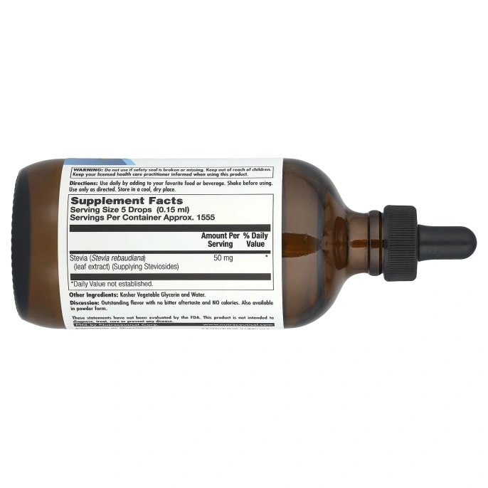 KAL, Sure Stevia™, экстракт стевии, 236,6 мл (8 жидк. унций)