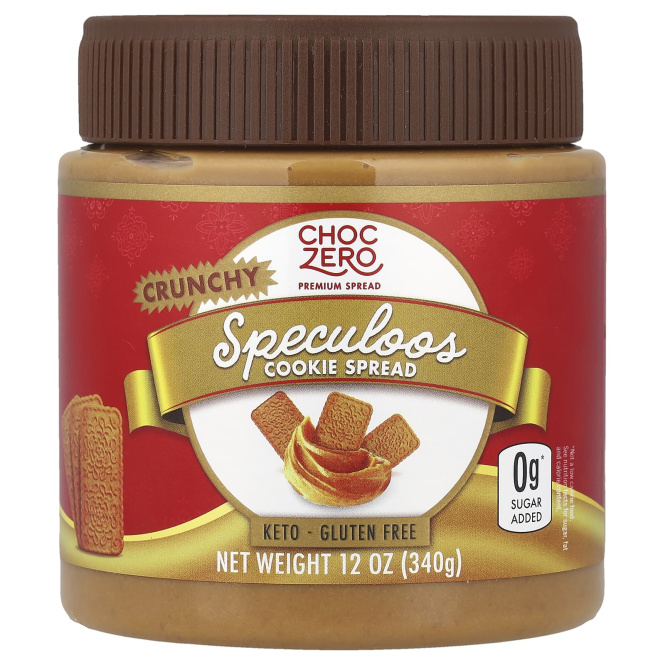 ChocZero, Speculos, печенье, хрустящая, 340 г (12 унций)