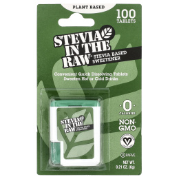 In the Raw, Stevia In The Raw®, подсластитель на основе стевии, 100 таблеток, 6 г (0,21 унции)
