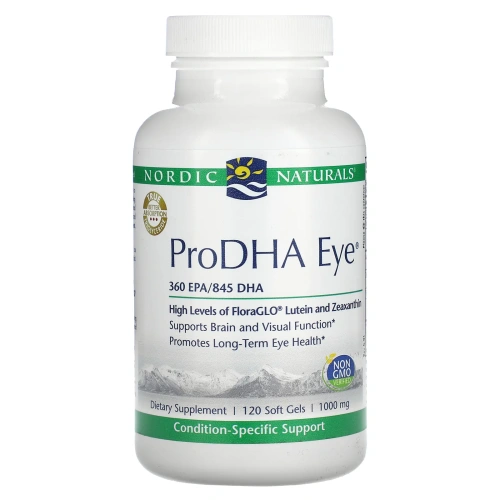 Nordic Naturals, ProDHA Eye, 1000 mg, 120 Softgels