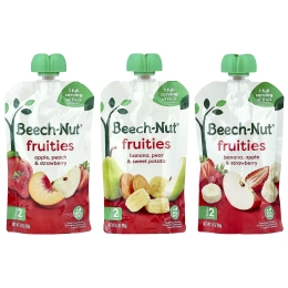 Beech-Nut, Фруктовый набор, от 6 месяцев, 9 пакетиков, 99 г (3,5 унции)