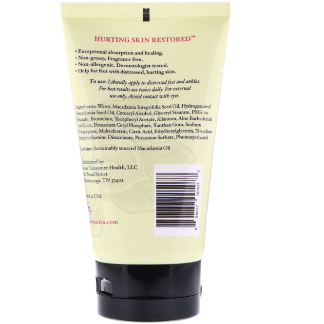 Adamia, Лечебный восстанавливающий крем для ног, 4 унц. (127 г)