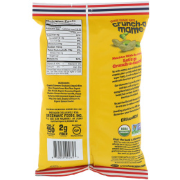 Crunch-A-Mame, Органические снеки с эдамаме и сыром чеддер, 3,5 унц. (99 г)