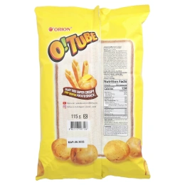 Orion, О! Картофельные снеки, сладкое масло в тюбиках, 115 г (4,06 унции)