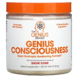 The Genius Brand, Genius Consciousness, снежный конус, 81 г (2,86 унции)