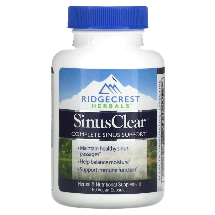 RidgeCrest Herbals, Чистая полость, 60 вегетарианских капсул
