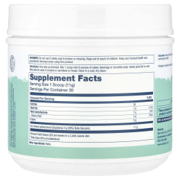 Solaray, Порошок из овсяных волокон, без добавок, 328 г (11,6 унции)