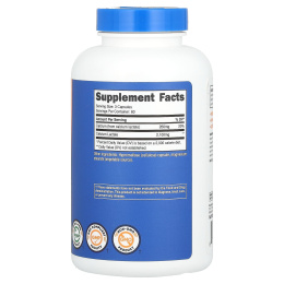 Nutricost, лактат кальция, 2100 мг, 180 капсул (700 мг в 1 капсуле)