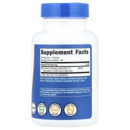 Nutricost, кудрявая капуста, 2000 мг, 120 капсул