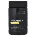 Sports Research, Vitamin K, Multi-Spectrum, 60 растительных капсул