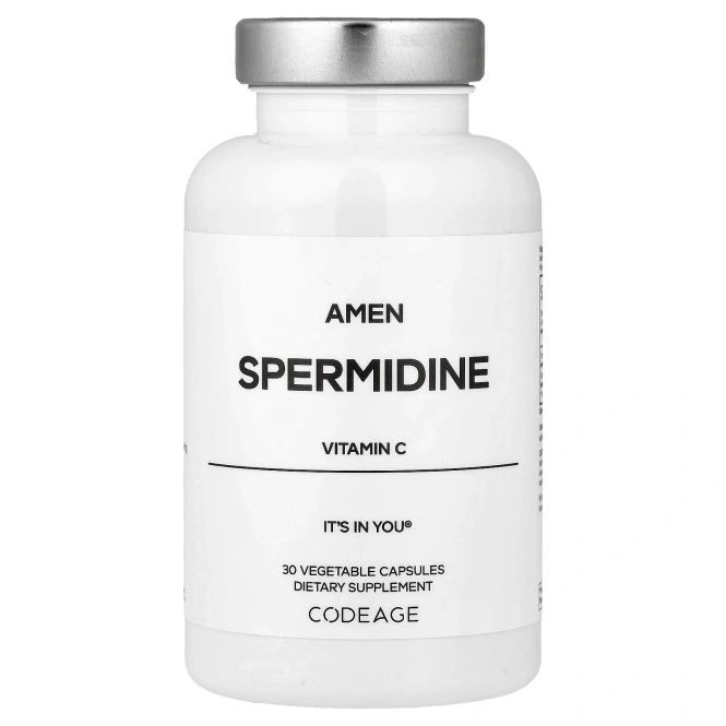 Codeage, спермидин, 30 растительных капсул