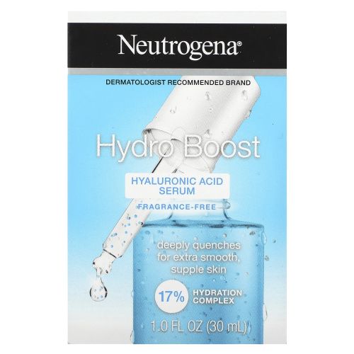 Neutrogena, Hydro Boost, Hyaluronic Acid Serum, Fragrance Free, 1.0  fl oz (30 ml)